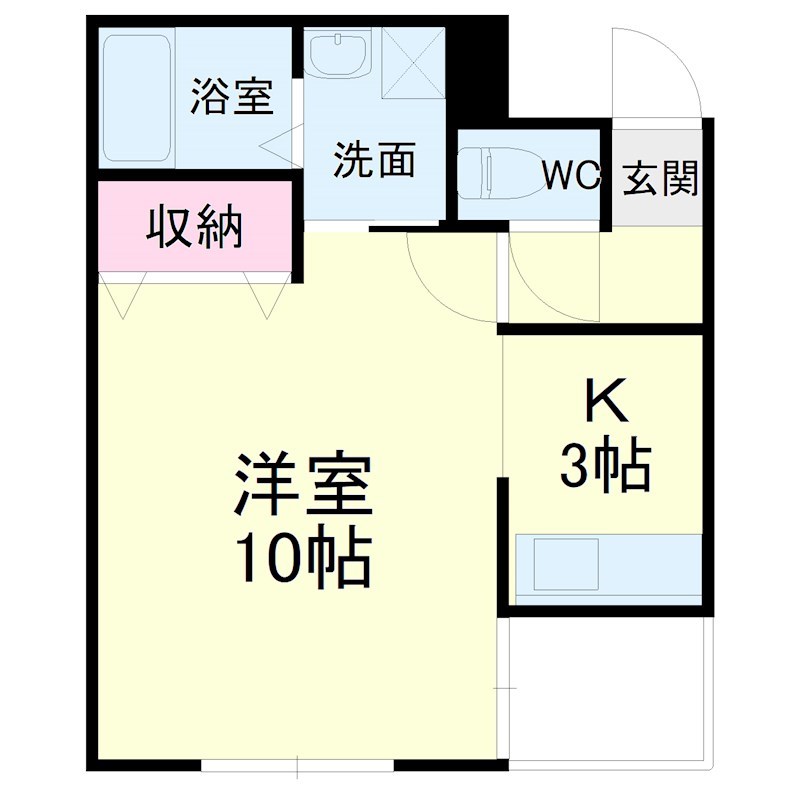 ピュアドルフ 201号室 間取り