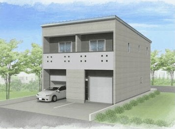 ユタカガレージハウスⅡ A号室 外観