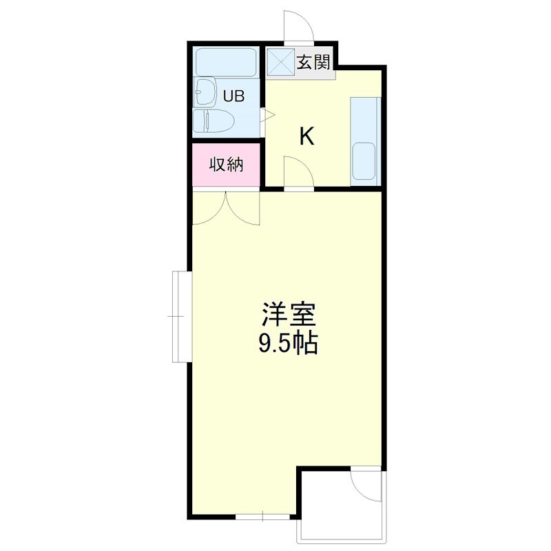 エピック佐鳴台 110号室 間取り
