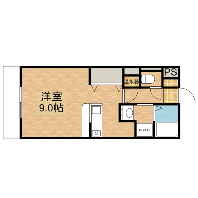 Ｓ・ＡＭＫ 301号室 間取り