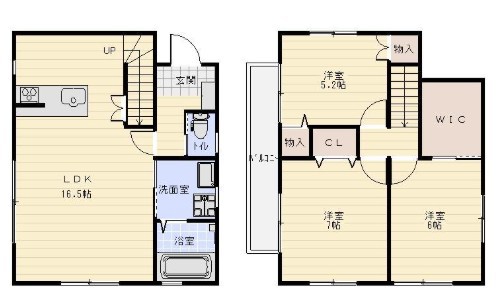 寺島町戸建貸家 間取り