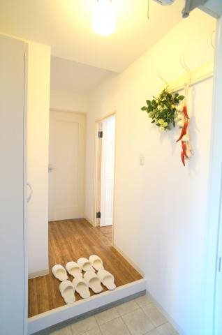 ハイツ大石地所Ⅲ 玄関