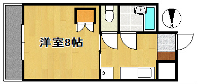 メゾンエクセルⅠ 302号室 間取り