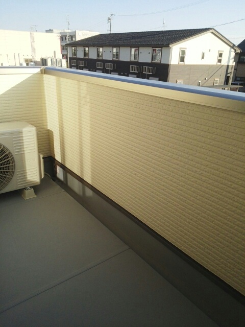 グレイスタウン丸領Ｄ ベランダ