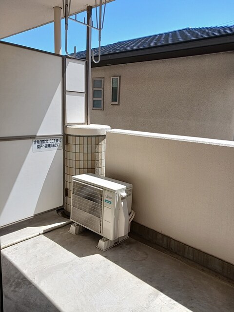 プラシードⅡ ベランダ