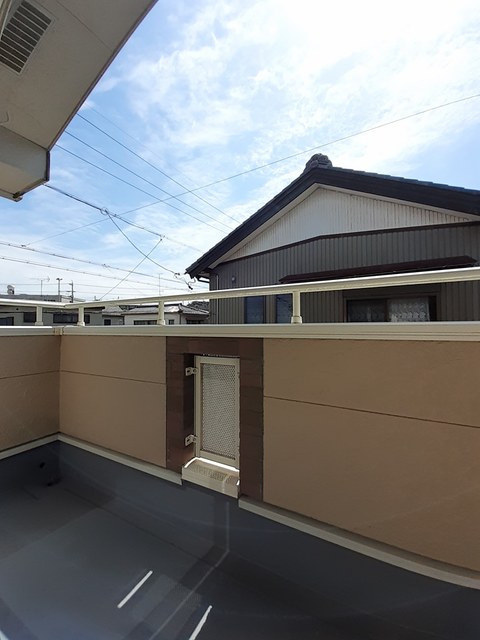 グレイスフルみのわ ベランダ