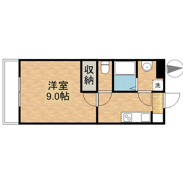 アイレットⅡ 301号室 間取り