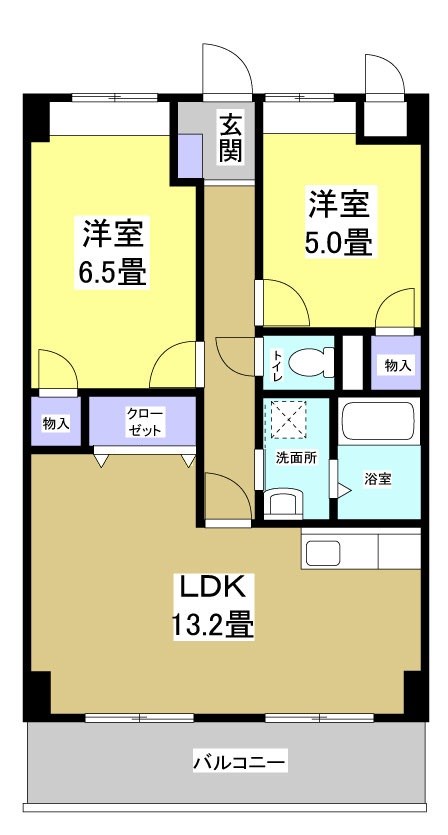 パルプラザ栄 304号室 間取り