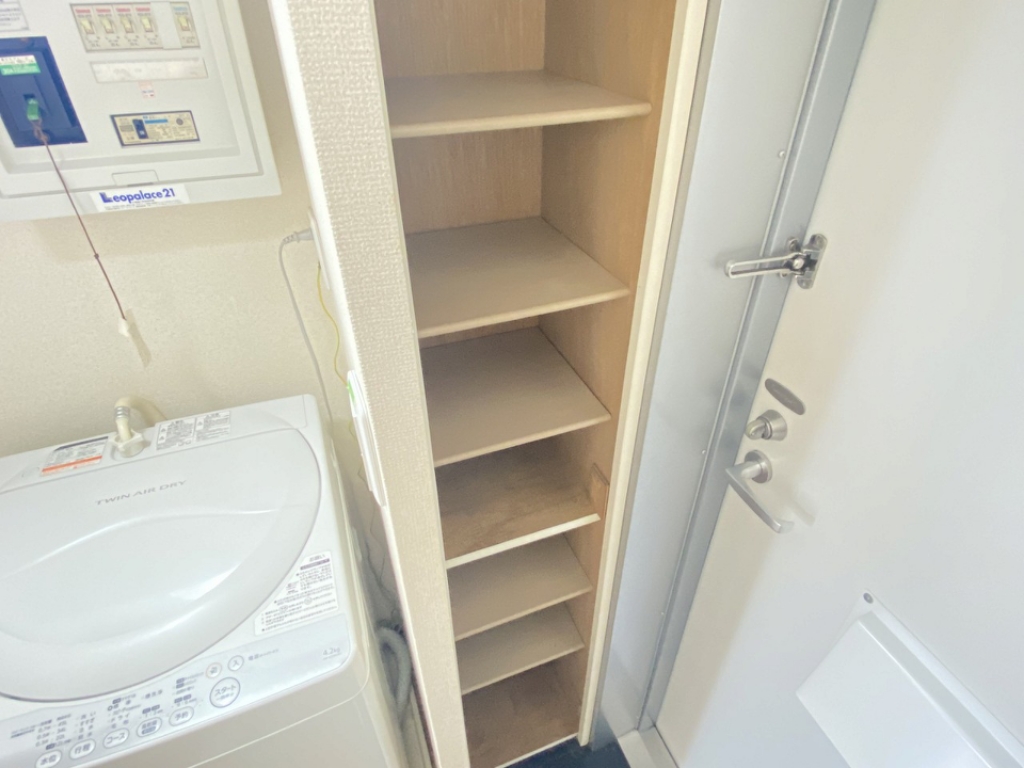 レオパレスコノハナ 玄関