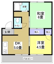 ＷＥＳＴＨＩＬＬ２１ 101号室 間取り