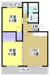 ＳＰＲＯＵＴ 102号室 間取り