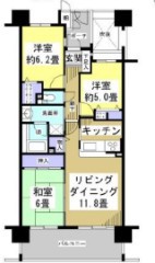 グランコートＥＡＳＴ２５ 1205号室 間取り