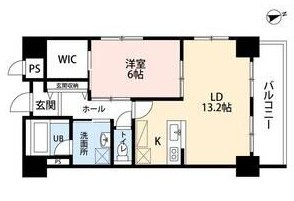 ＴＲＩＢＵＴＥ元浜 902号室 間取り