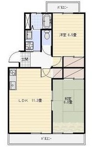ＴＡＫＩ 201号室 間取り