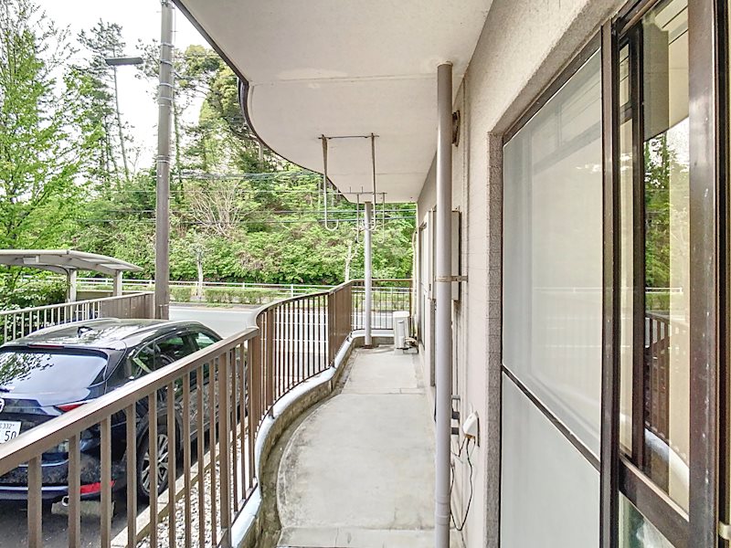 Ｅマンション ベランダ