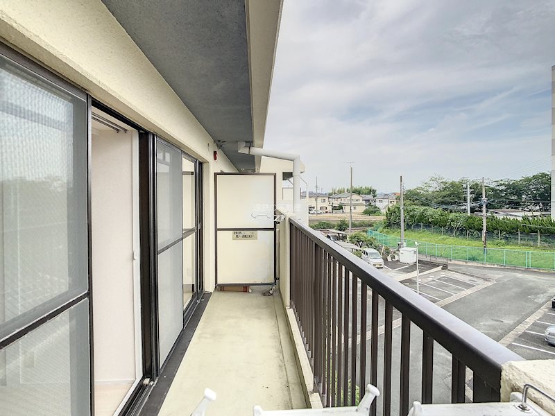 メゾンワシヅ ベランダ