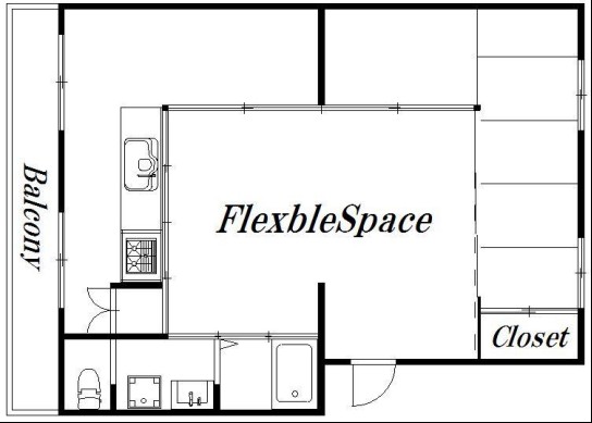 寺島レジデンス 302号室 間取り