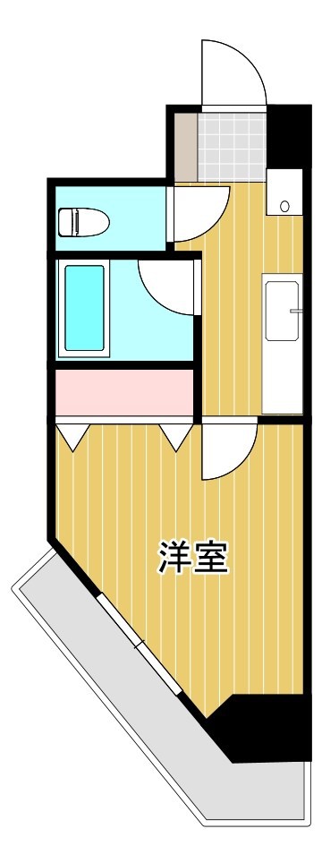 アルファビル 305号室 間取り