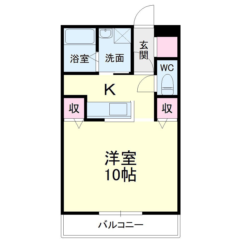 ピュアドルフ 302号室 間取り