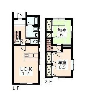テラスカルム A-1号室 間取り