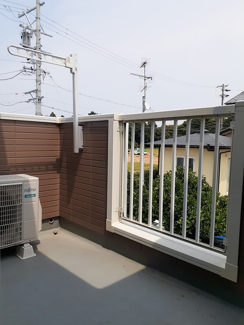 グランシャリオＢ ベランダ