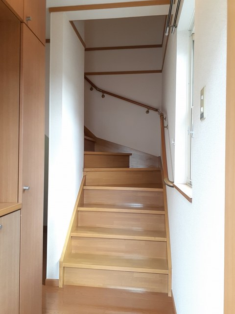 サンドミールＢ 玄関