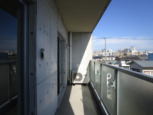 上浅田レジデンス ベランダ