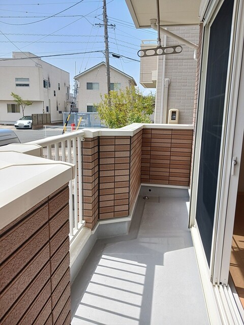 チェリッシュハウス ベランダ