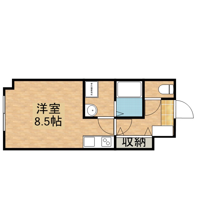 第２我心ヶ丘マンション 202号室 間取り