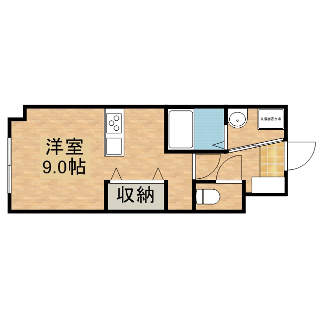 第２我心ヶ丘マンション 203号室 間取り
