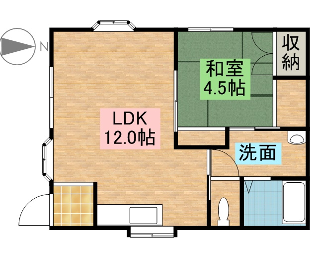 古橋様貸家 間取り