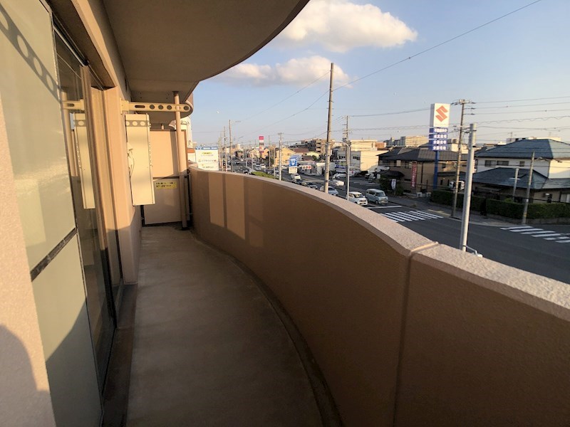 レジデンスフローラ ベランダ