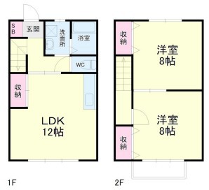 Ｂｅｌｌ　ＢＯＵＤＯＩＲ 101号室 間取り