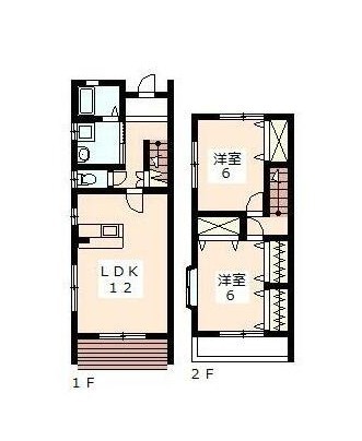 フォレストタウンＪ 1号室 間取り