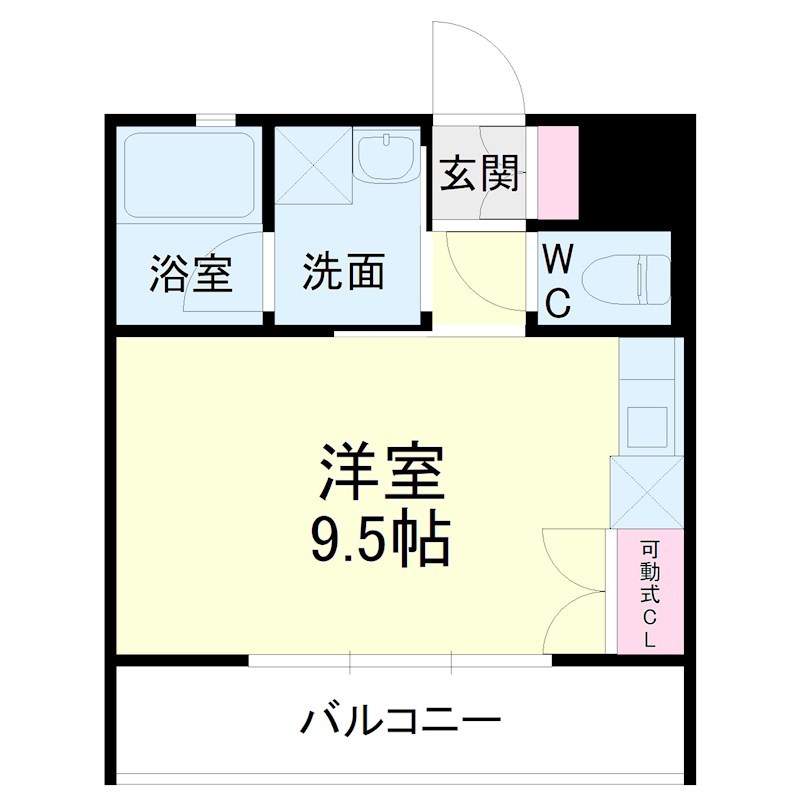 ｋｉｂｉｎｏｓａｔｏ（キビノサト） 102号室 間取り