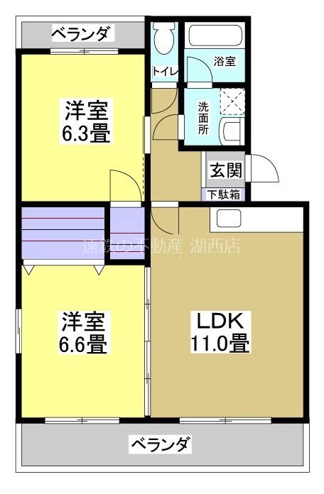 SPROUT 105号室 間取り
