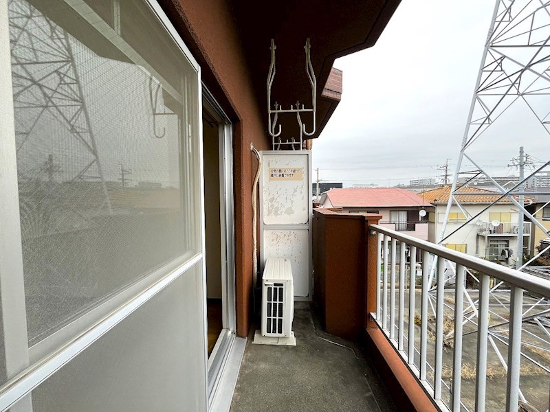 メゾンエクセルⅠ ベランダ