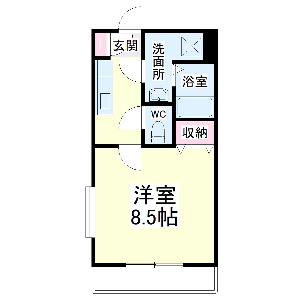 グレイス・ランⅠ 306号室 間取り