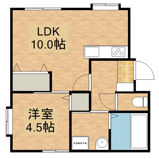 ＣＥＣＩＬＩＡ 305号室 間取り