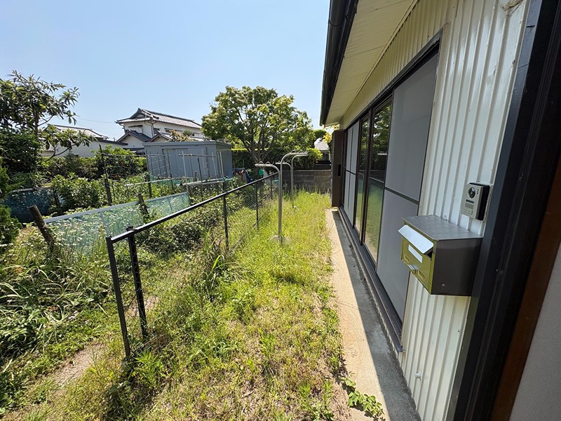 西伊場町32-4借家 ベランダ