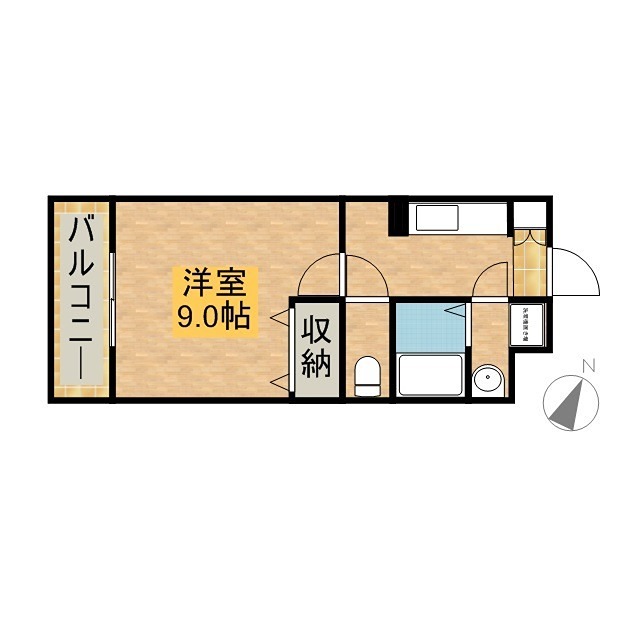 アラカルトⅠ 403号室 間取り