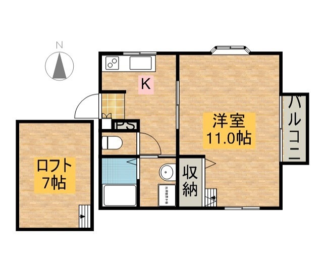 ドルフＫ 間取り図
