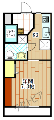 ＮＥＸＴＡＧＥ新橋 101号室 間取り