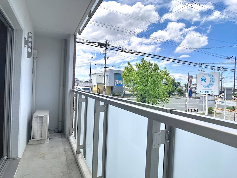 ゼフィール ベランダ
