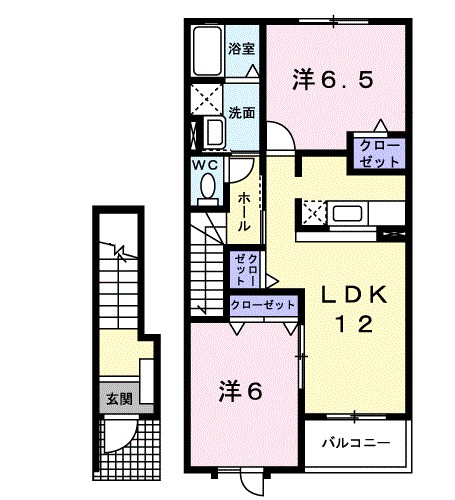 Ｄ－ｂｅｌｉｅｖｅ　Ⅱ 202号室 間取り