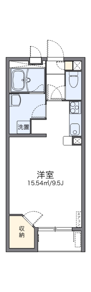 レオネクスト雅 106号室 間取り