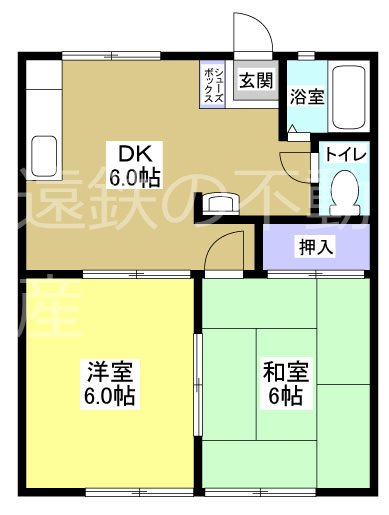 コモドヒルズD 201号室 間取り