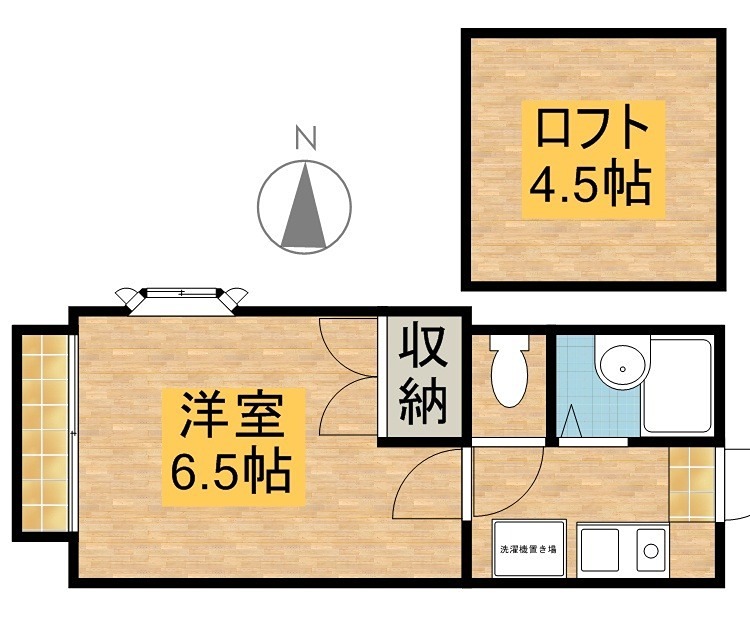 グリーンミューズ 213号室 間取り
