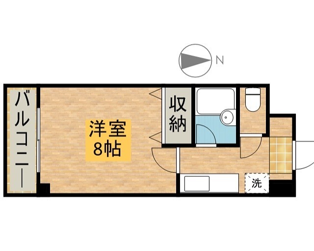 ジュネス佐鳴台 301号室 間取り