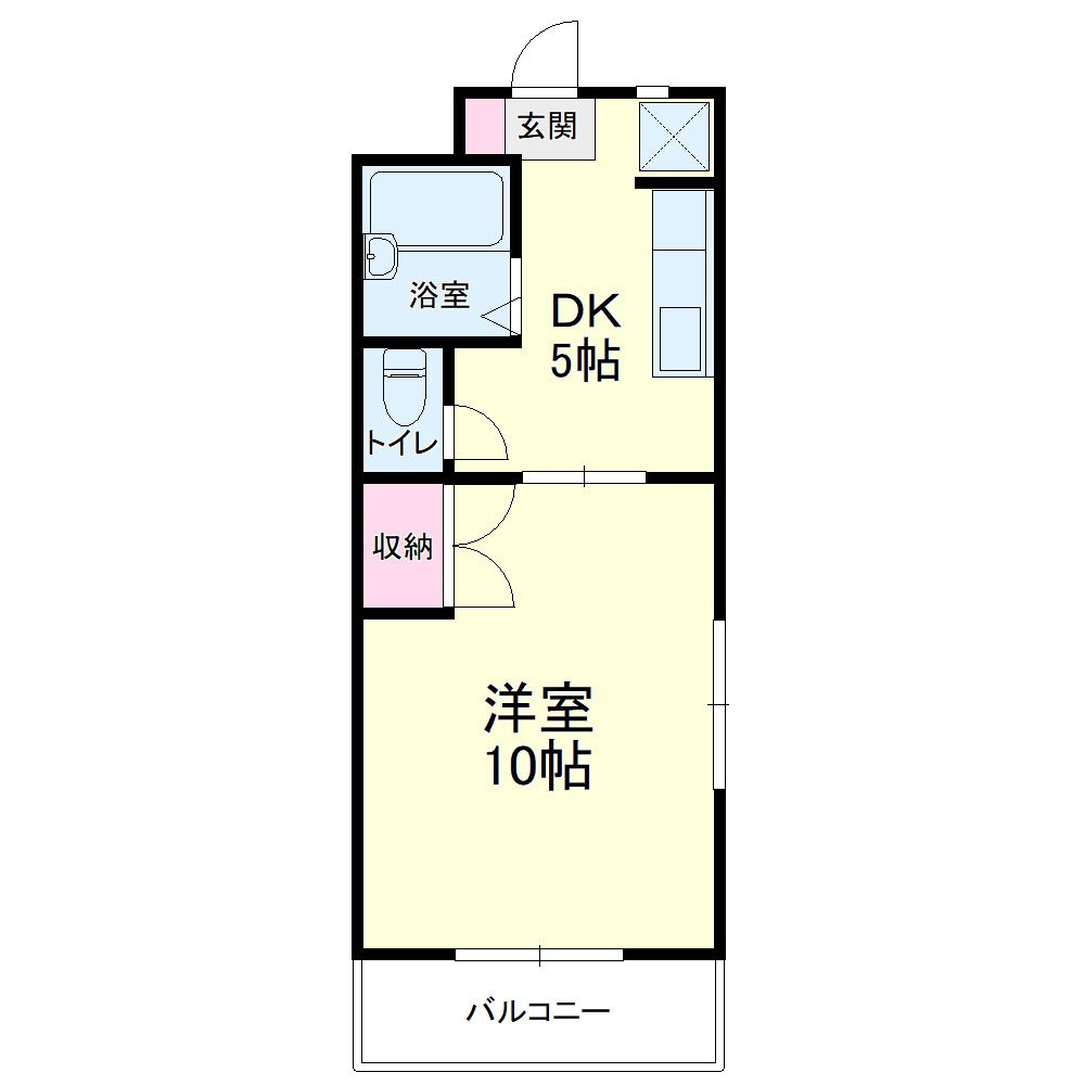 サンパレス木下Ⅱ 間取り